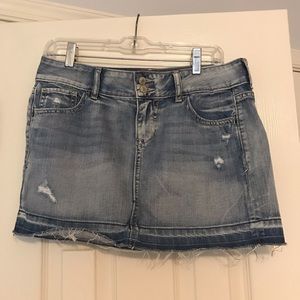 jean skirt